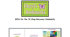 Desktop Screenshot of cherylsbookmarks.com